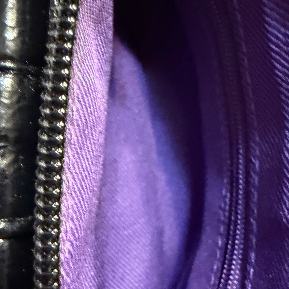 Black Mini Handbag with Gold Accents NWOT. - Picture 7 of 7